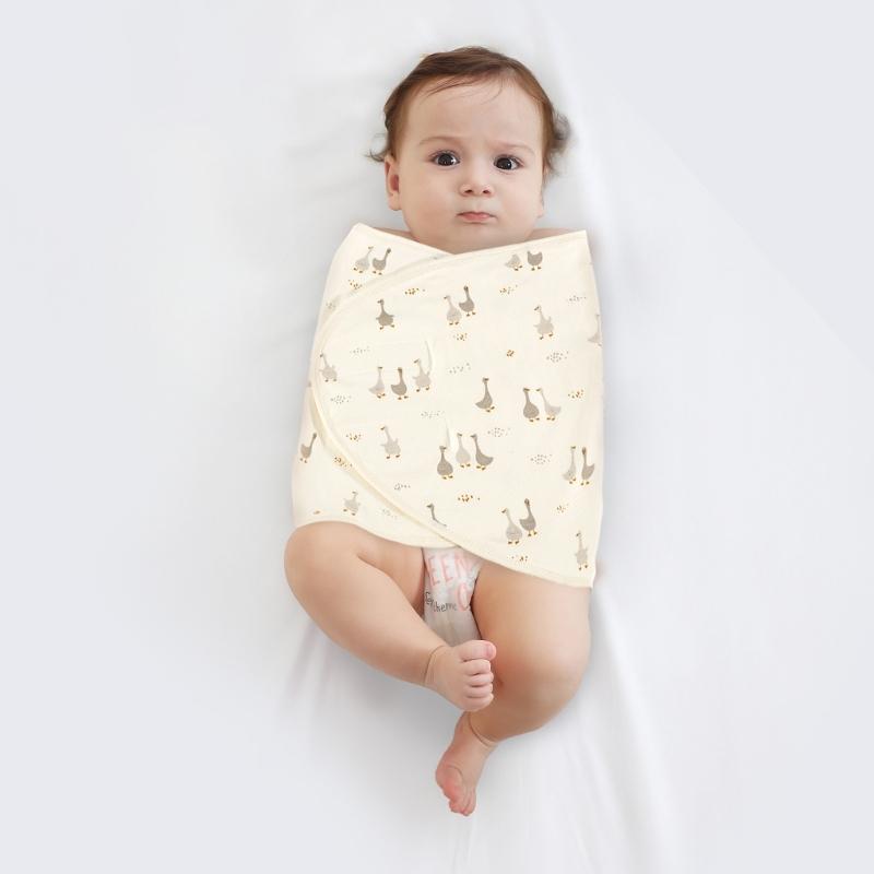 Baby Anti Jump Wrap Cotton Blanket for Newborn Baby Essential Baby Sleep Bag Receiving Blankets Sleeping Bag