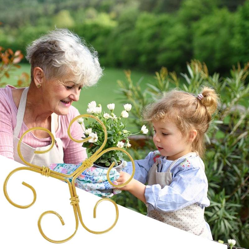 1pcs Reusable Plant Stem Frame Garden Tools Adjustable Iron No Stake Trellis Plant Stem Support Support Branches Stem Organizer