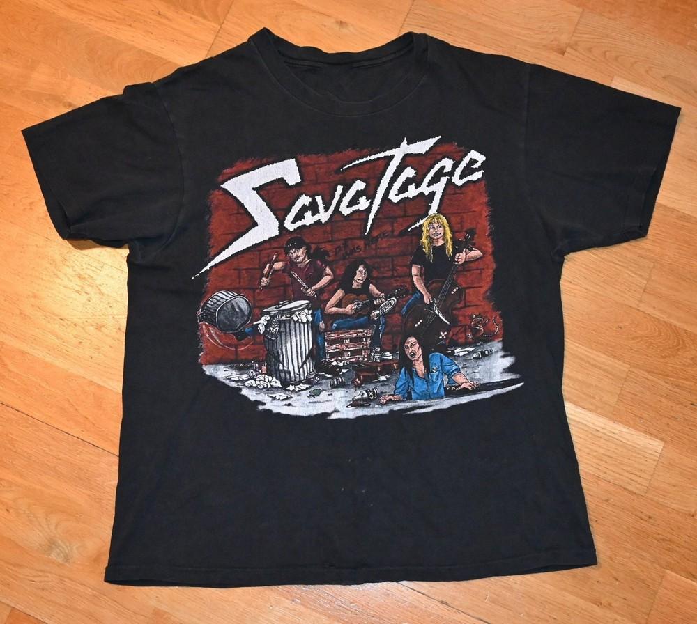 Vintage Savatage Band Rock Opera Black S-5XL Shirt AA679 Unisex T-Shirt XXL