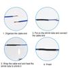 530/800Pcs Heat Shrink Tube Set Insulation Sleeving Wire Shrink Wrap for Wire Repairs Soldering Automotive Wiring