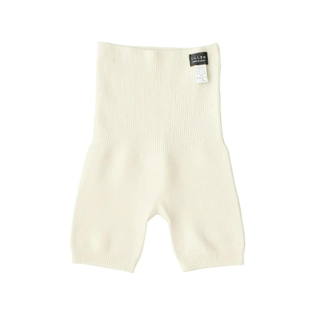 Kurashikinu Harapan Short Belly Warmer Pants for Made with Natural Silk and Wool Suitable for Sensitive and Dry Warms and Prevents Made in Women,