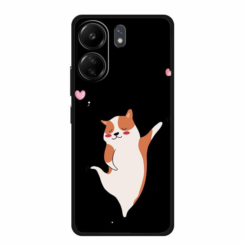 Colorful Cross-border Phone Case for Redmi 13 4G/Note 13R 5G/Poco M6 4G