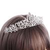 Girl Zinc Zinc Alloy Princess Crown Women Tiara Wedding Jewelry Bridal Crown Korean Style Bridal Headwear