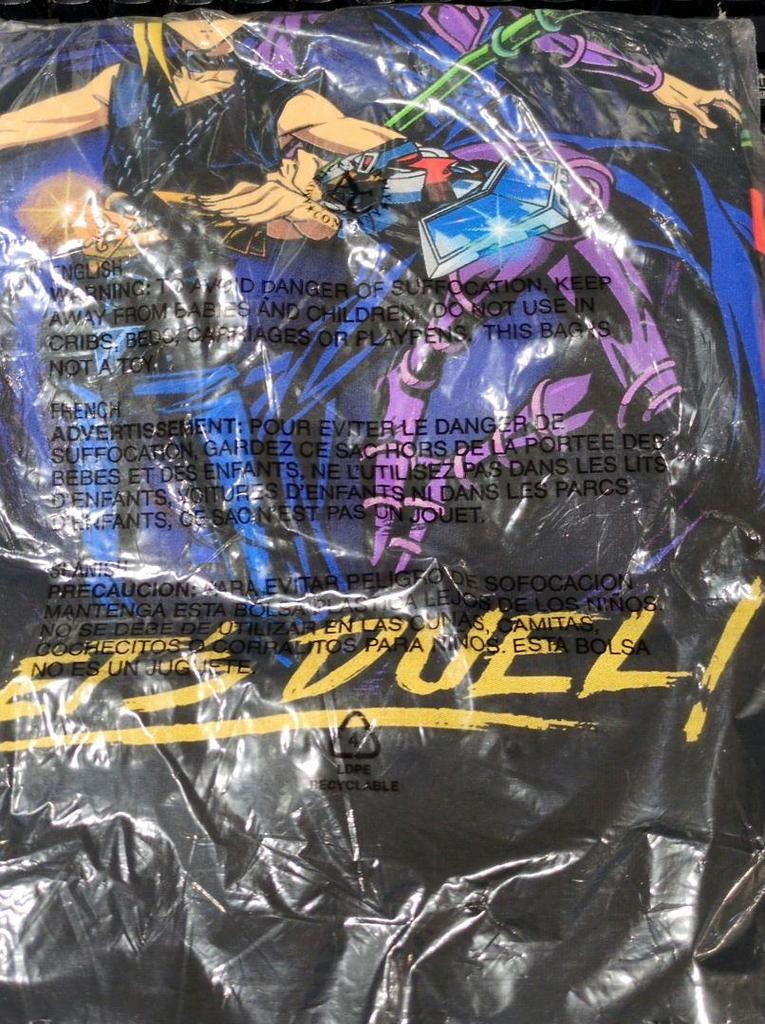 [USED] Not available in Japan, overseas only Yu-Gi-Oh! T-shirt, Dark Yugi, the Dark Magician