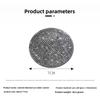 2Pcs Diamond Car Coaster Water Cup Slot Non-Slip Mat Bling Gadget Silica Pad Cup Holder Mat Auto Interior Decoration Accessories