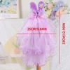 Breathable Dog Wedding Dress Luxury Pet Clothing Fashion Pet Headdress  Wedding Ceremony Party