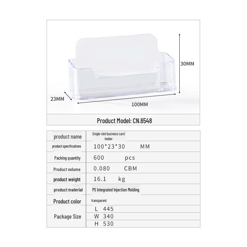 

Transparent Ballot Box for Opinion Collection, Elections, Exhibitions, and Business Card Storage