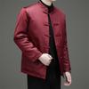 Hengyuanxiang Men's Chinese Style Stand-Collar Zhongshan Suit Set