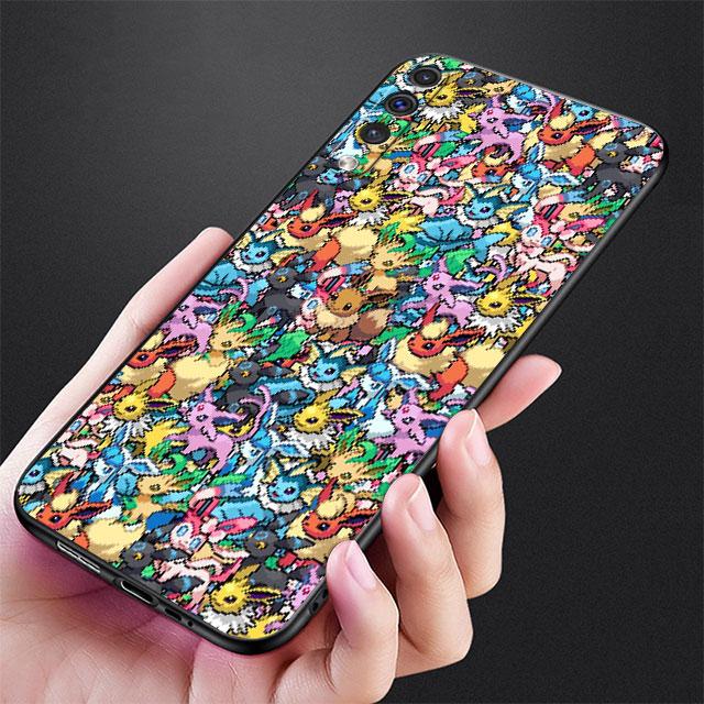Case For Samsung Galaxy Note 20 Ultra 10 Plus A50 A70 A20 A30 A20 A20e A03 A04 A05 A10 Soft Phone Cover Pikachu Pokemon Cartoon