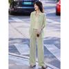 Lyocell Striped Camisole Shirt & Pants 3-Piece Set