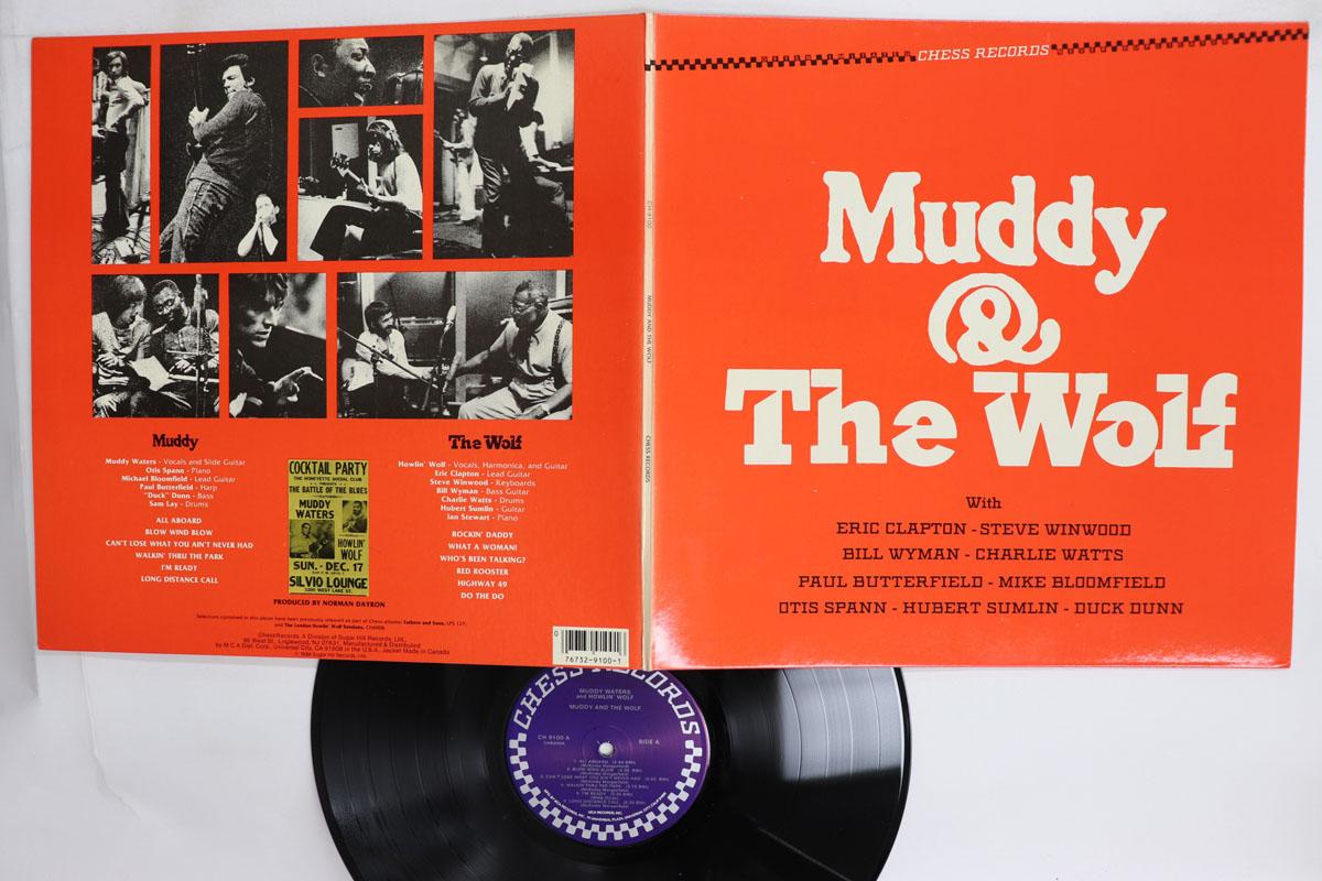 Виниловая пластинка MUDDY WATERS HOWLIN WOLF Muddy The Wolf CH9100 CHESS 1984 США Блюз Б/у