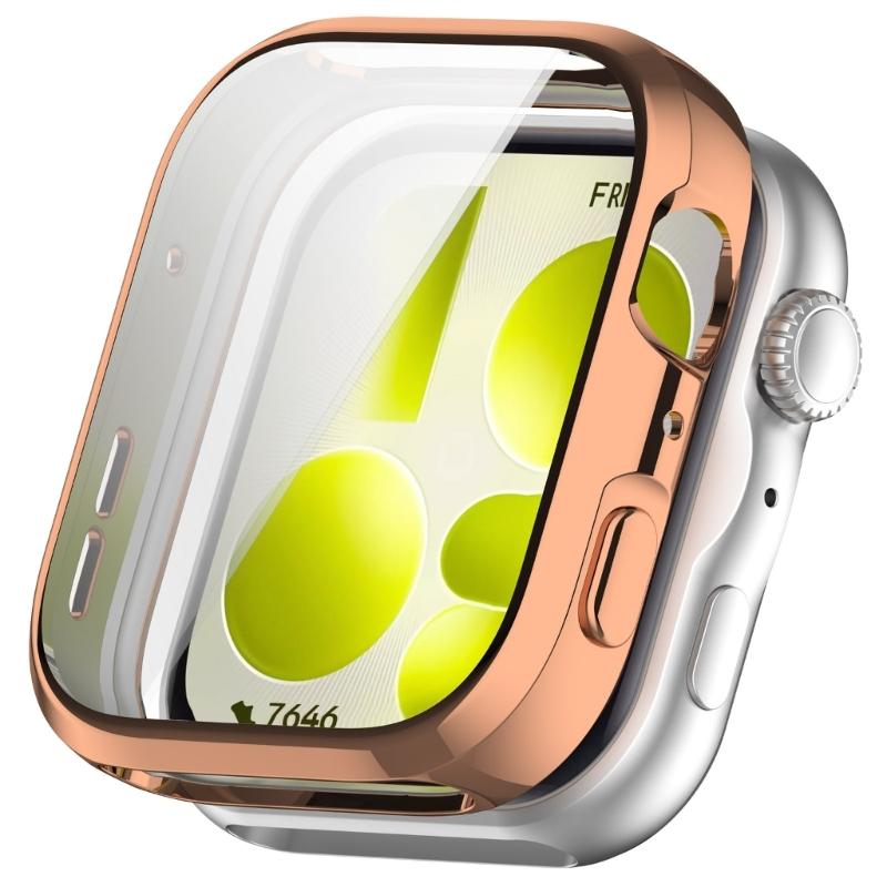 Case for Watch Fit 5 Smartwatch TPU Case Shockproof Cover All-Around Protective Bumper Covers