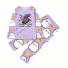 Matching Family Halloween Pajama Set with Patchwork Print for Parents and Kids - Comfortable Holiday Loungewear