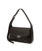 Athe Vanessabruno [Meringue] Meringue New Dark Brown Leather Shoulder Bag M Aaba6E350W3