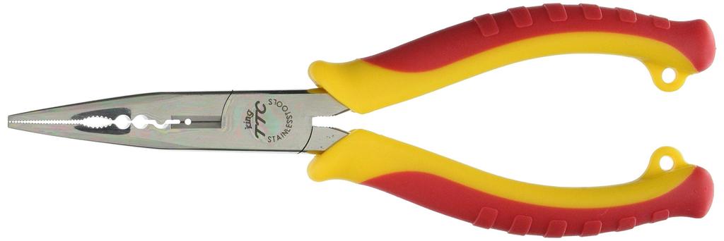 King TTC Stainless Steel Nose Straight Multi-Long Pliers, Type, SMS-150DG