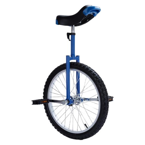 1 Set Unicycle with 16/18/20/24 Inches Wheel Steel Rim Height Adjustable One Wheel Bike Adults Beginner Exercise Balance
