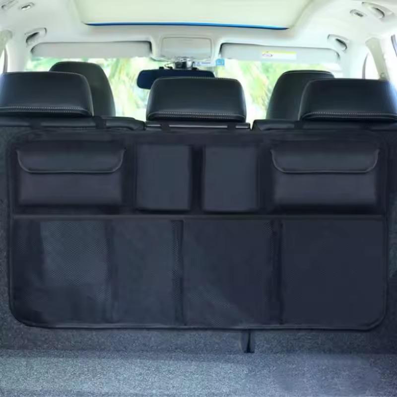 Car Trunk Car Organisers Backseat Storage Hanging Bag SUV Car Waterproof Storage Storage Box Mesh Pocket Car Interior Supplies