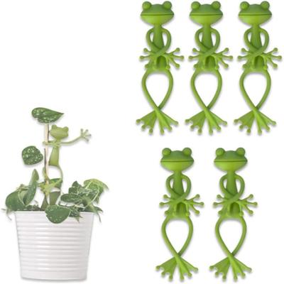 1/2/4PCS Universal Frog Plant Supports Plant Climbing Fixture Clips Houseplants Flowers