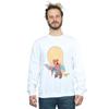 Looney Tunes Mens Yosemite Sam Distressed Sweatshirt