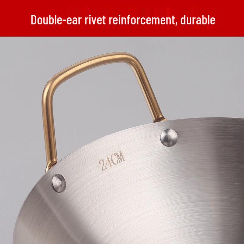 FATTBAO Stainless Steel Dry Hot Pot Set with Alcohol Stove