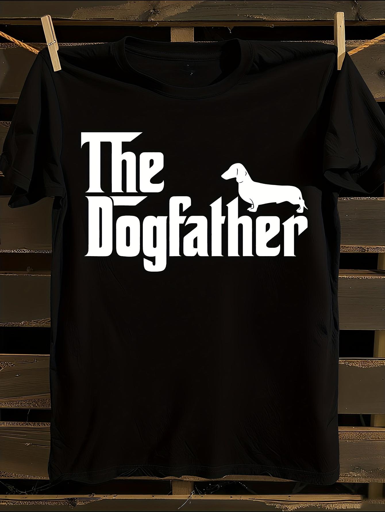 Funny Dachshund Dad Tshirt L
