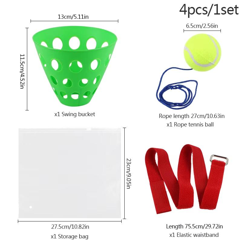 Adult Swinging Ball Game Set No Complicated Setup Fun Play Toy for Family Backyard Summer Birthday Party Outdoor Activities