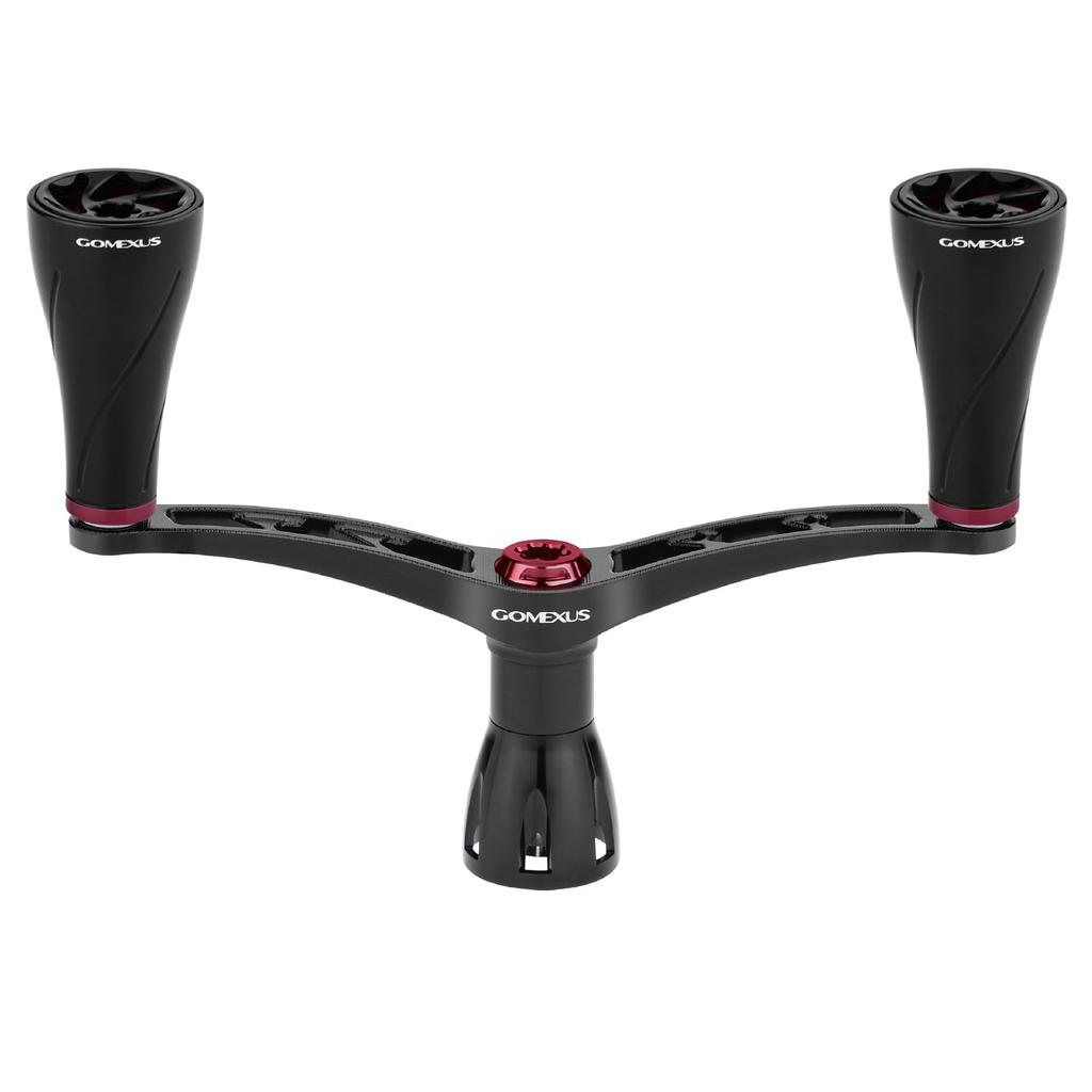 Gomexus CY92 Reel Handle Daiwa Spinning Reel Compatible Reel Gekka Bijin Replacement 92mm Double Handle with Knob Squid Ajing Eging Light Game Left