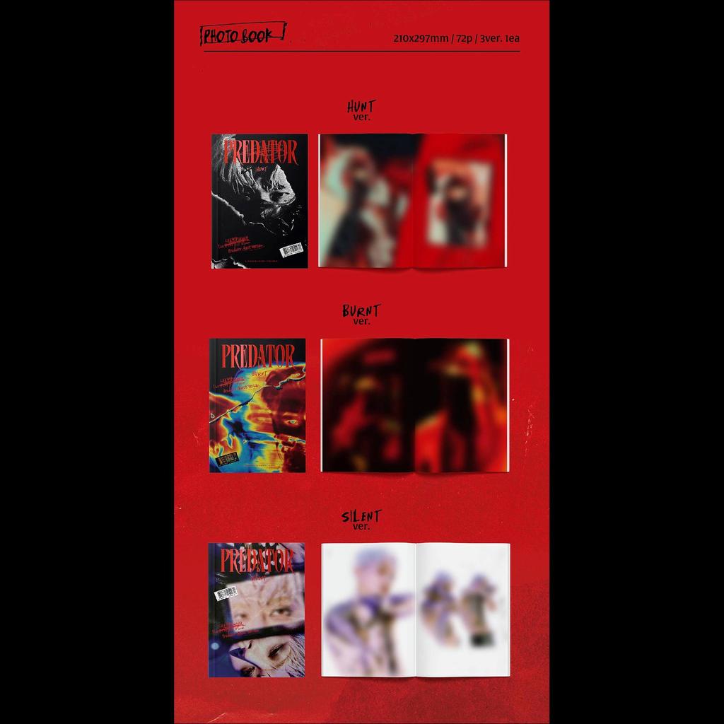 LEE GIKWANG(ATRAKCJA) - PREDATOR Fotoksiążka Wersja