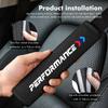 Car Seat Belt Cushion Plush Safety Belt Shoulder Protector Pads For BMW 1 3 5 7 Series M Performance M M3 M5 X1 X2 X3 X4 X5 H1