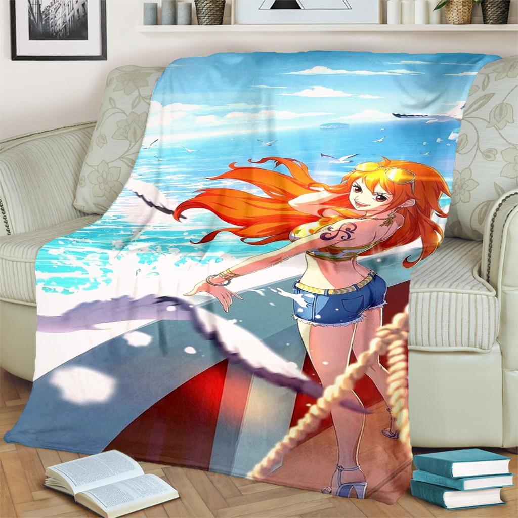 Cozy Warm "ONE PIECE" Flannel Blanket for Bedroom, Sofa, Bed, Chair, Picnic, Travel and Daily Use