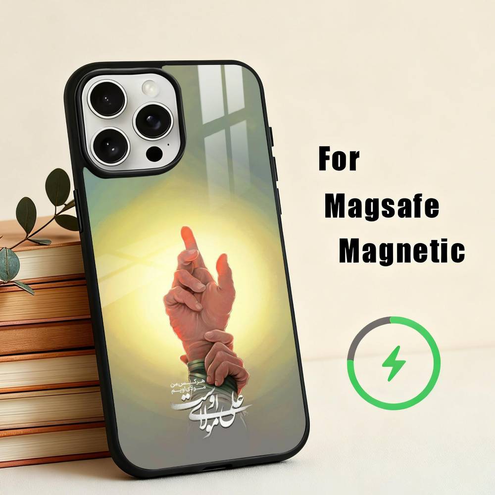 I-Imam Hussain S-Shia Ali-I  Phone Case For iPhone17,16,15,14,13,12,11 Plus,For Magnetic Wireless Charge Cover