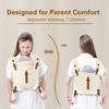 MIAO PAW Baby Sling Carrier,Baby Carrier Newborn To Toddler, Adjustable Breathable Carrier, Infant Hip Seat Carrier for Toddler Sling, Nursing Sling