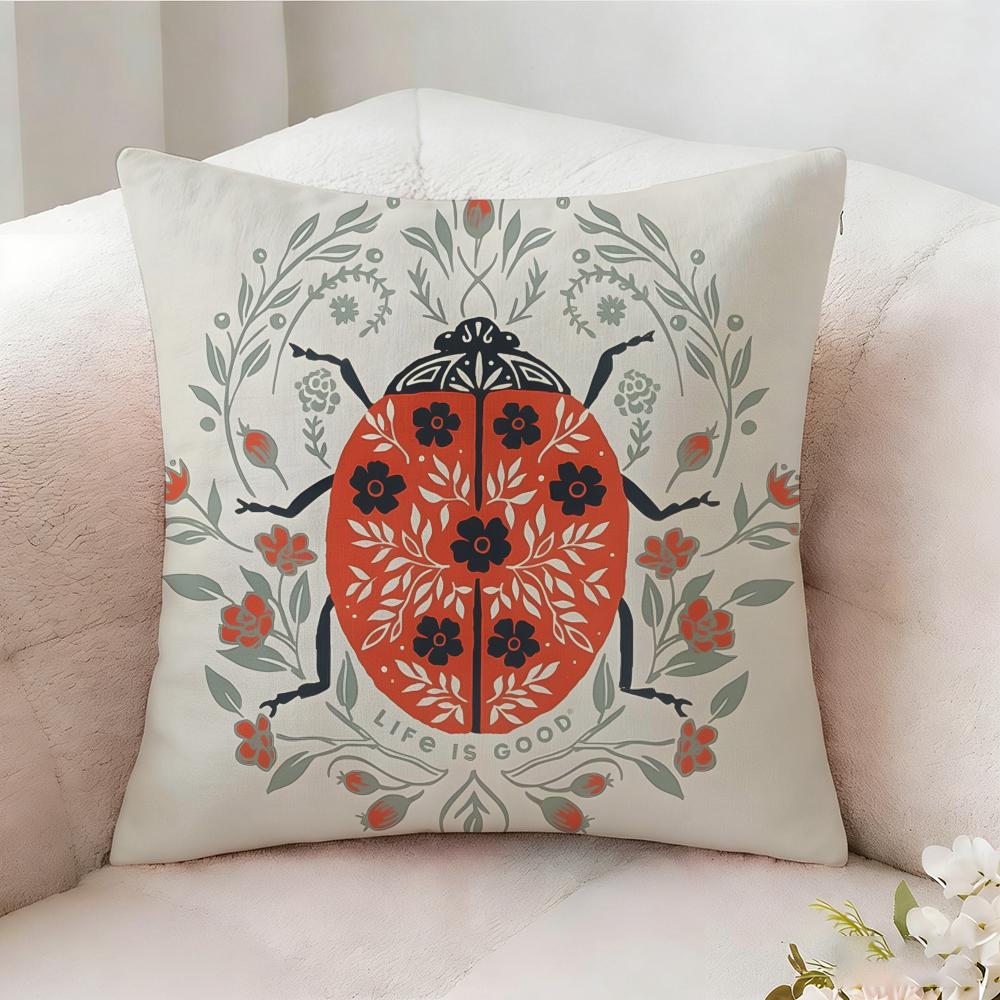 Natural Floral Colors Pillow Case Pillowcase Doublesided Printed Sofa Cushion Bedroom Headboard Pillow