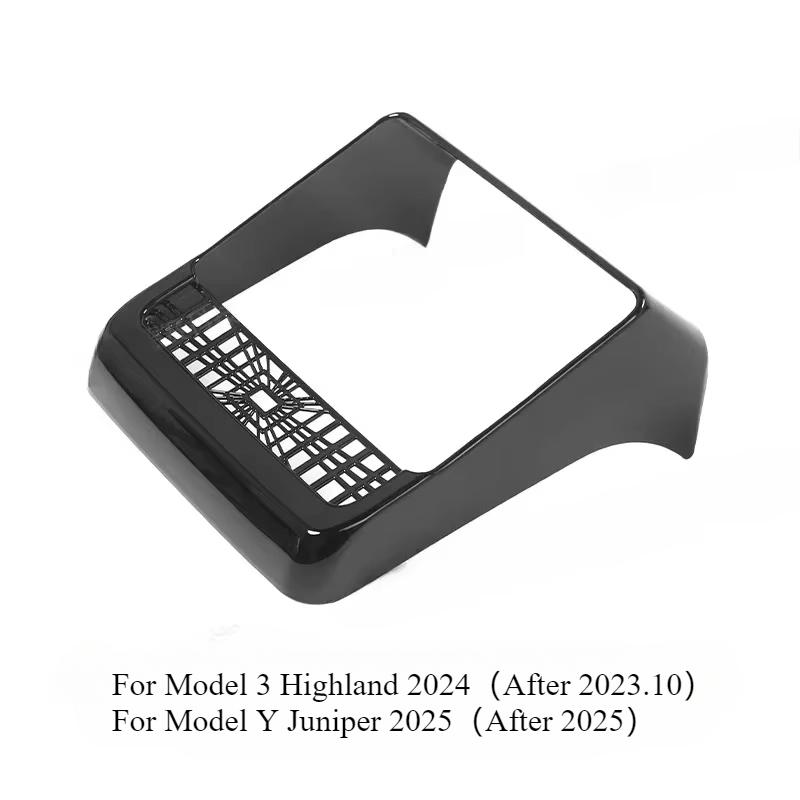 

Rear Air Outlet Cover for Tesla Model 3+/Model Y Juniper Exhaust Vent PLAID Style Dustproof Protective Patch Car Accessories