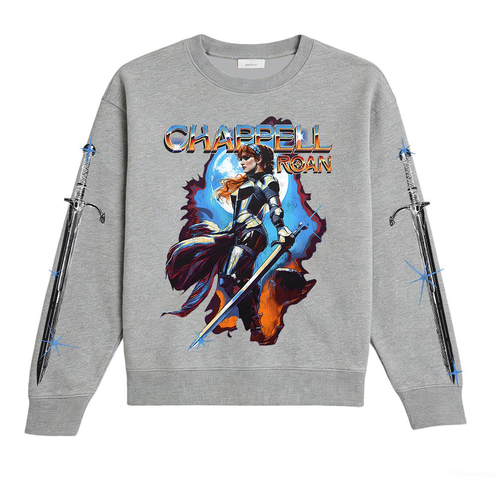 Chappell Roan Hot Game Long Sleeve Chapel Roan Metal Rock Graphic Sweatshirts Men's Women's Fashion Gothic High Street Pullovers