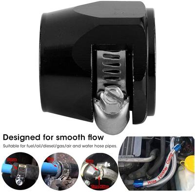 Flexible Rubber Hose Pipe  Clamps Hose Finisher Clamp Hose Connector For Fuel Oil Hose Tube An4 An6 An8 An10