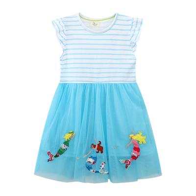 Girls Skirts Summer European and American Princess Skirts Cute Breathable Mesh Girls Dresses