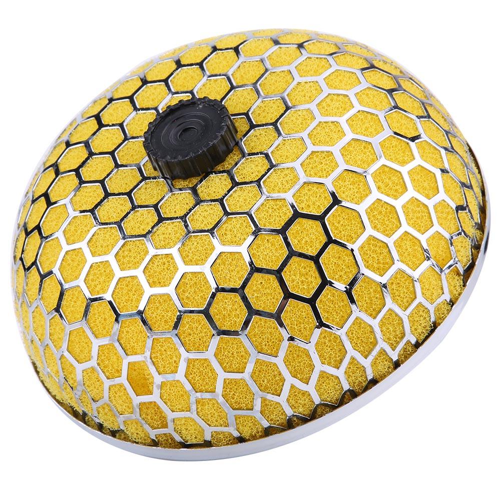 Čistič sání vzduchu do auta čistič houbové pěny s vysokým průtokem univerzální(Žlutá)