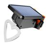 Rechargeable Solar Bicycle Rear Light Heart/Round Bike Taillight Mountain Bike Rear Light Cycling Safety Warning Lamp