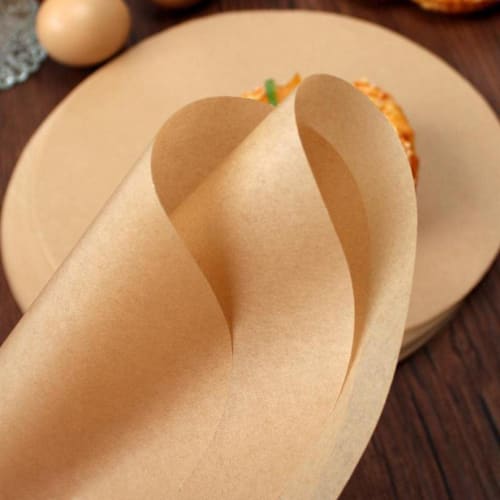 XIMING Burger Patty Paper, Hamburger Patty Paper Sheets, Patty Paper for Separating Baking/Burger Patties, Cookies, 500 Pieces, 10cm
