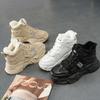 Fashion Winter New Women High Top Snow Boots Warm Plush Woman Comfortable Sneakers Waterproof Cottom Shoes Fashion Female Footwear 2025