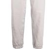 Adidas Originals Trefoil Solid Color Logo Embroidery Joggers With Elastic Waist And Cuffs Unisex Bottoms White HD4818
