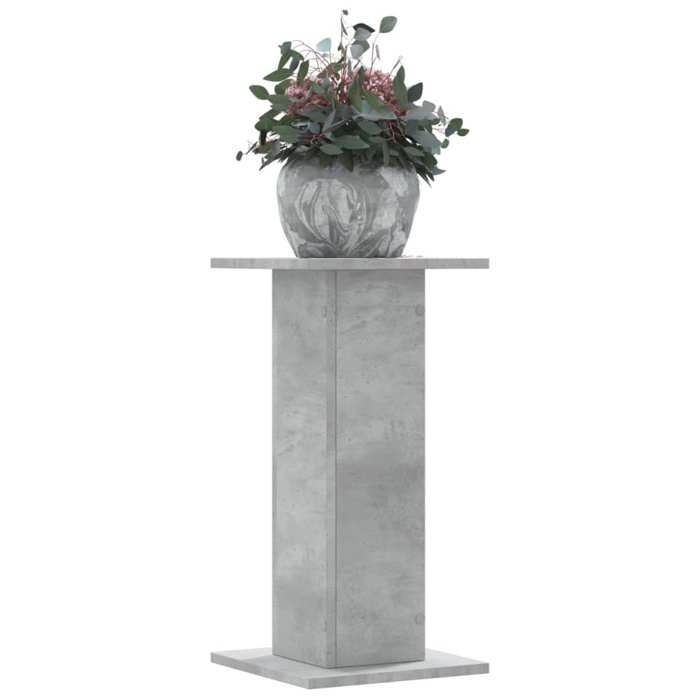 VidaXL Plant Stands 2 Pcs Concrete Grey Engineered Wood 3307858