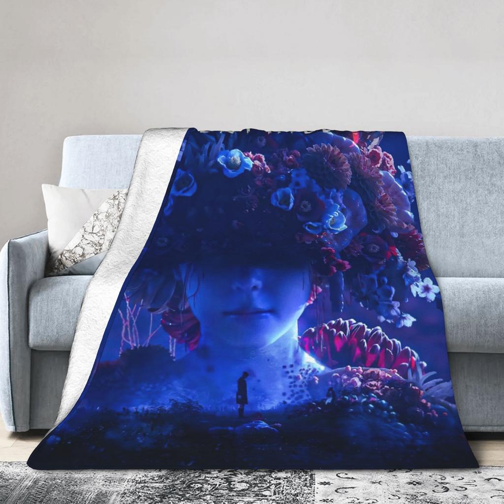 Silent Hill f Game Poster Blankets Quality Super Warm Throw Blanket Autumn Kids Home Decor Fashion Bedspread