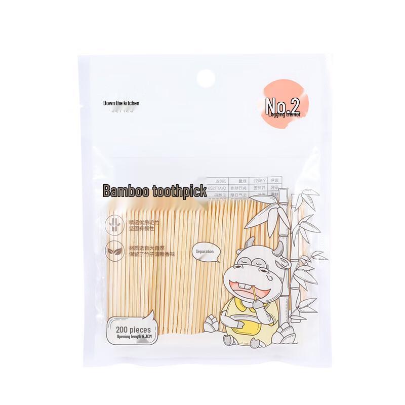 Yekee Disposable Bamboo Toothpicks
