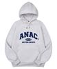 College Standard Over Hoodie_White Melange