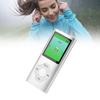 Compact MP3 Player, Digital Audio Player with FM Radio, 64GB Internal Storage, Expandable, Recording, and 200 mAh Lithium Battery (Silver)