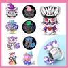 Copper Sir Cat Rabbit Queen Of Demon Realm Charms Beads Fit Original Bracelet Necklace Fine Jewelry Women Diy Gifts