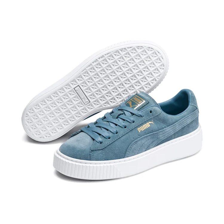 PUMA Suede Platform Blue Women's 362223-13