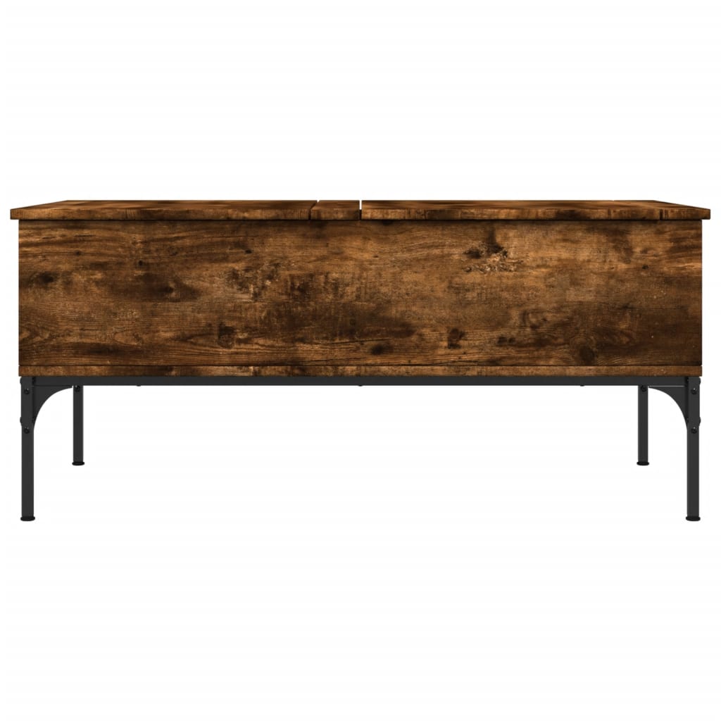 Coffee Table, Smoked Oak, 100x50x45 Cm